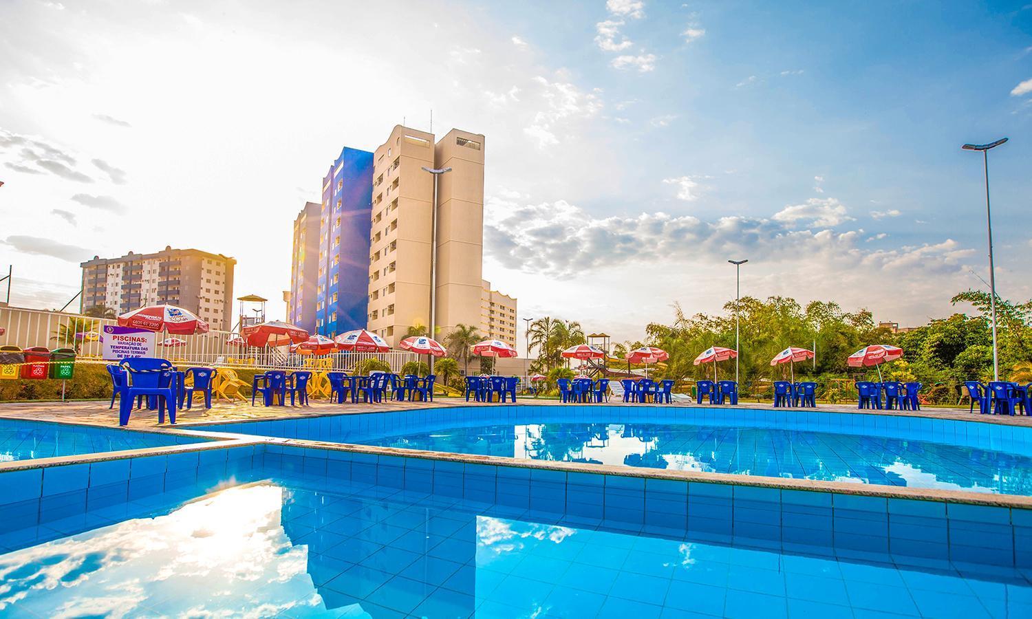 Golden Dolphin Resort - Grand & Express - Caldas Novas - Com Tv A Cabo - Aguas Termais Zewnętrze zdjęcie
